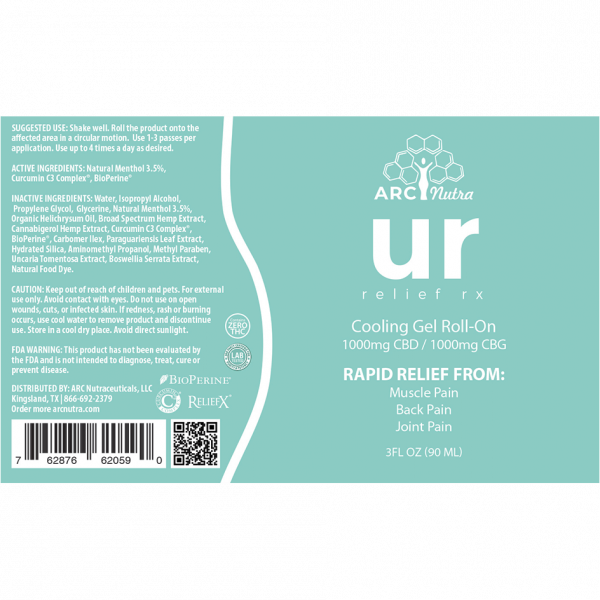 ur relief rx Cooling Gel Roll-on